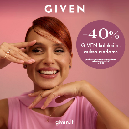 NUOLAIDOS AUKSO ŽIEDAMS