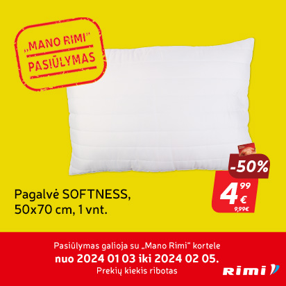 „MANO RIMI“ PASIŪLYMAS
