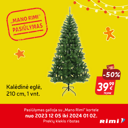 „MANO RIMI“ PASIŪLYMAS