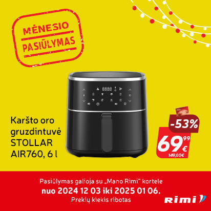 RIMI | MĖNESIO PASIŪLYMAS