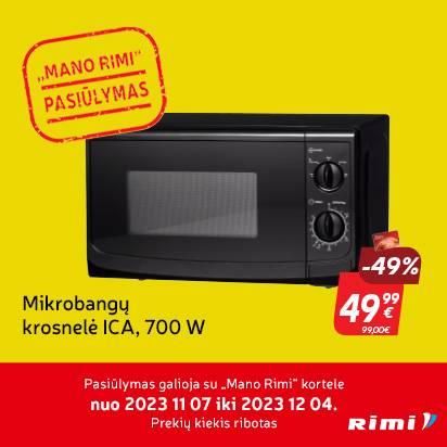 „MANO RIMI“ PASIŪLYMAS