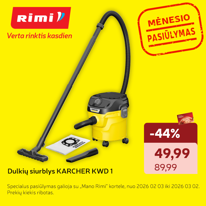 RIMI | MĖNESIO PASIŪLYMAS