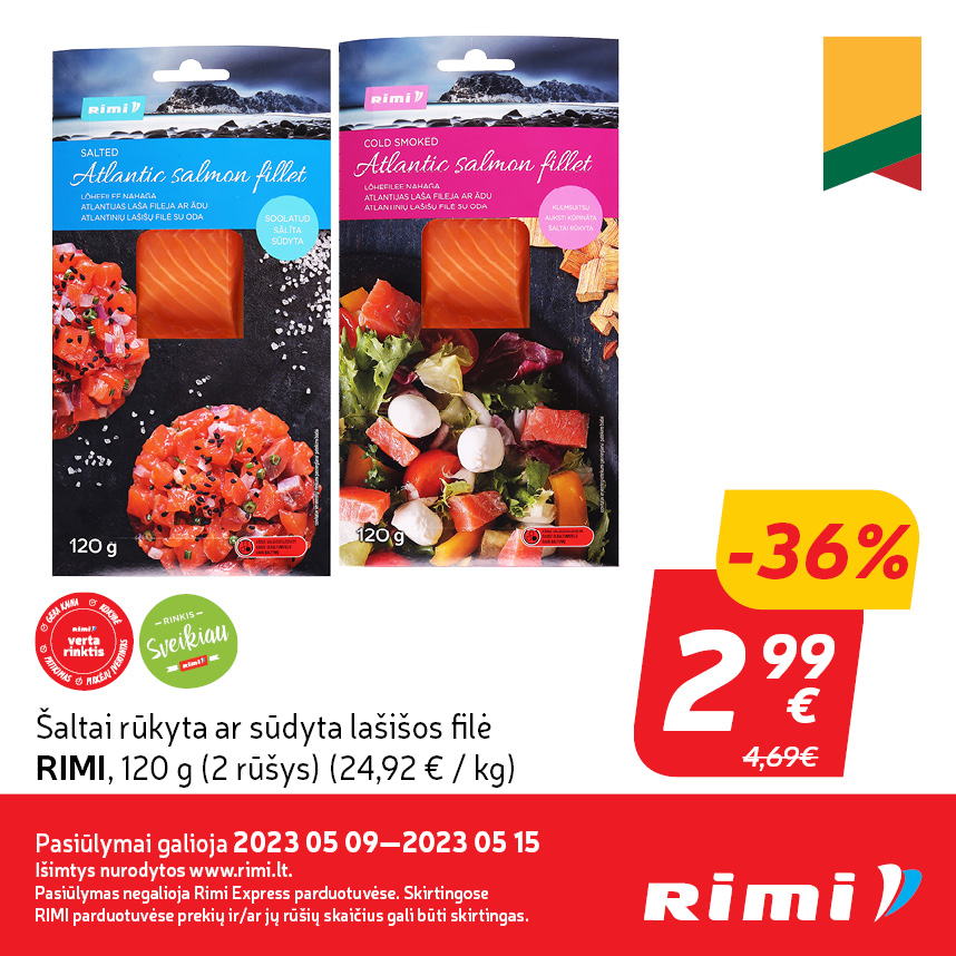 RIMI | GERIAUSI PASIŪLYMAI
