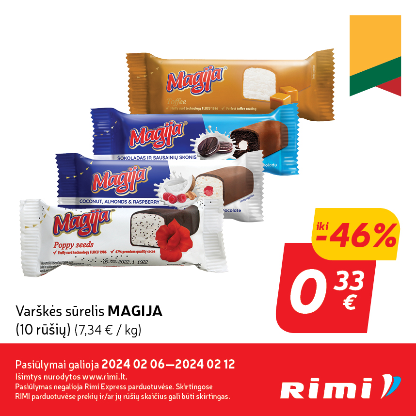 RIMI | GEROS KAINOS PAŽADAS