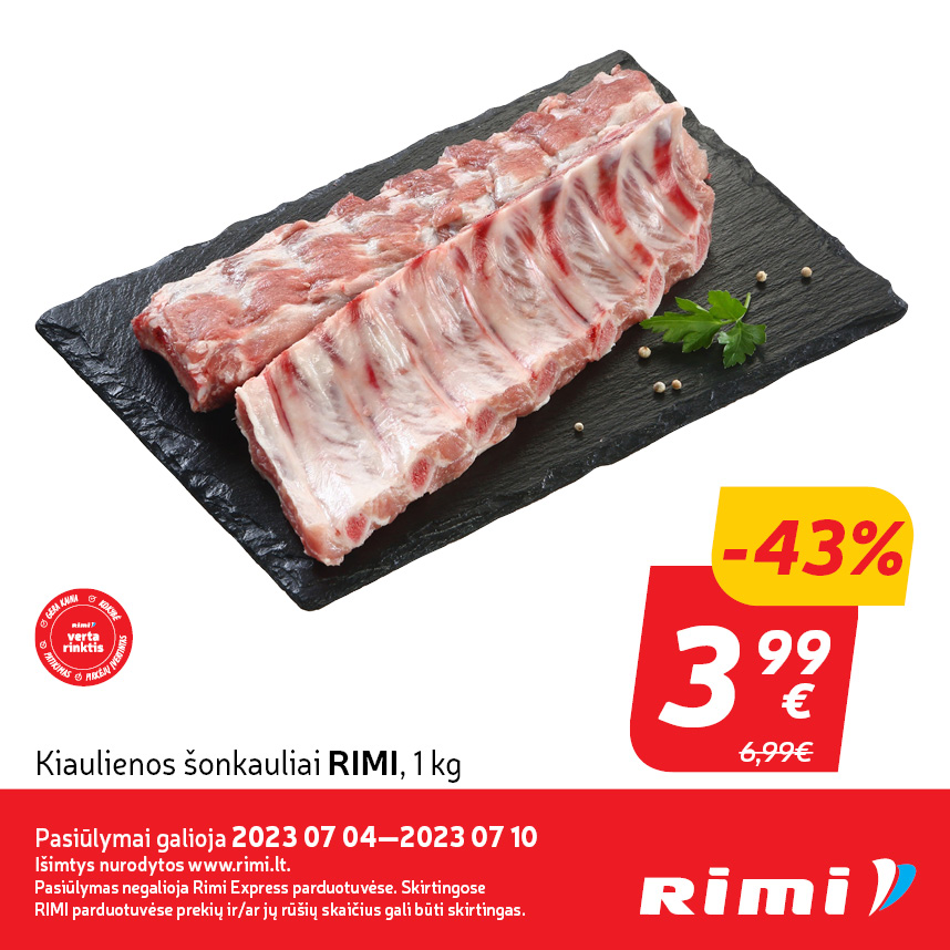 RIMI | SAVAITĖS PIGUOLIAI