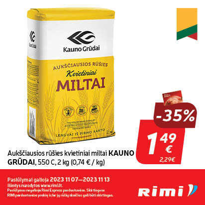 RIMI | SAVAITĖS PIGUOLIAI