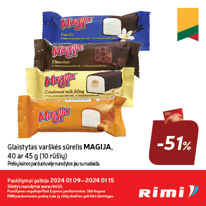RIMI | GEROS KAINOS PAŽADAS