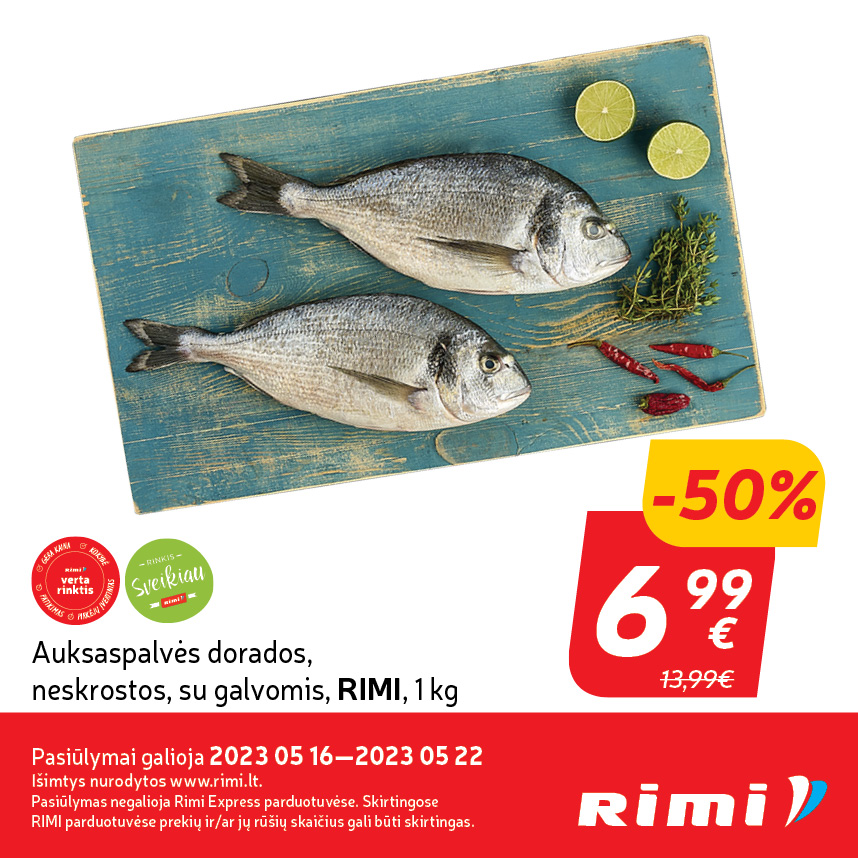 RIMI | GERIAUSI PASIŪLYMAI