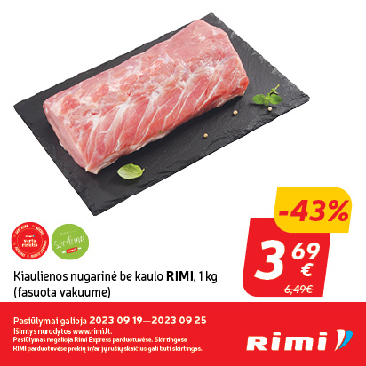 RIMI | SAVAITĖS PIGUOLIAI
