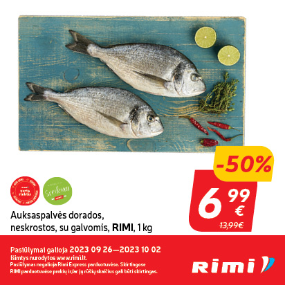 RIMI | SAVAITĖS PIGUOLIAI