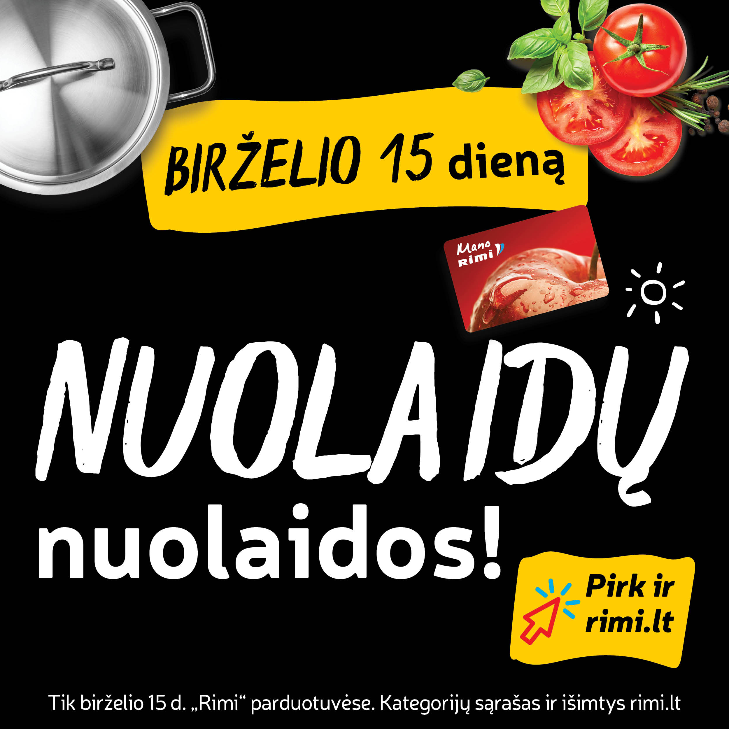 RIMI | NUOLAIDŲ NUOLAIDOS