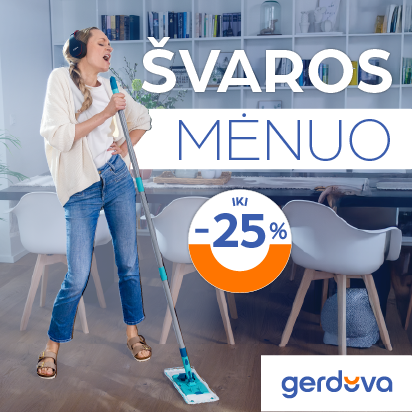 ŠVAROS MĖNUO iki -25%