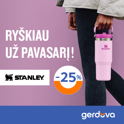 Stanley – ryškiau už pavasarį!