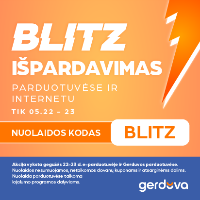 BLITZ – pavasarinis išpardavimas!