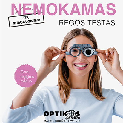 Gero regėjimo mėnuo!