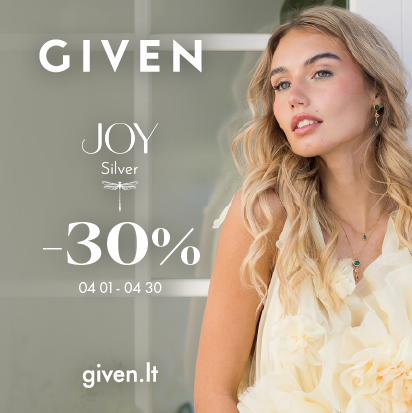 ‘-30 % JOY kolekcijai