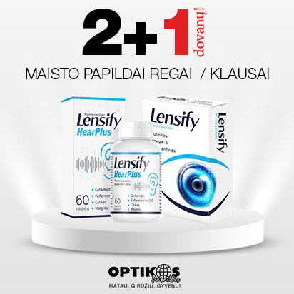 2+1 dovanų maisto papildai!