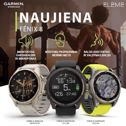 NAUJIENA! FENIX 8