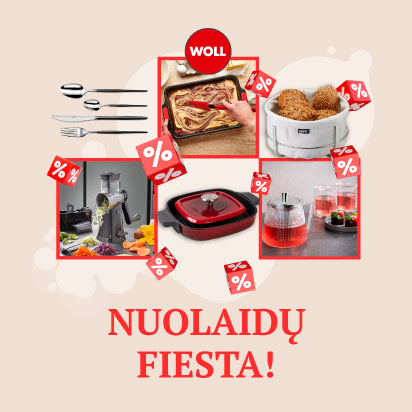 Nuolaidų fiesta WOLL!