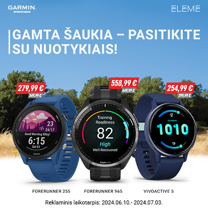 GAMTA ŠUAKIA – PASITIKITE SU NUOTYKIAIS!