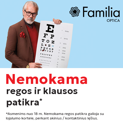 NEMOKAMA regos ir klausos patikra*