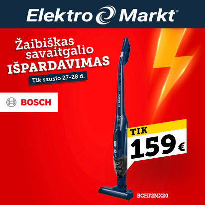 Žaibiškas savaitgalio išpardavimas!