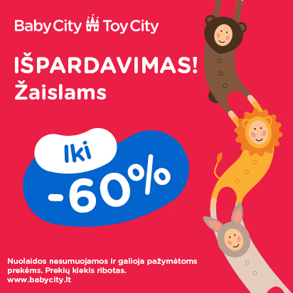 Žaislų IŠPARDAVIMAS prasidėjo!