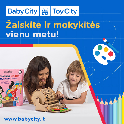 Žaiskite ir mokykitės vienu metu!