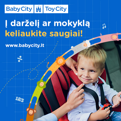 Į darželį ar mokyklą keliaukite saugiai!