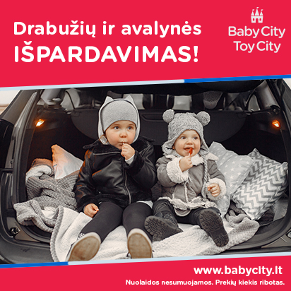 IŠPARDAVIMAS drabužiams ir avalynei!