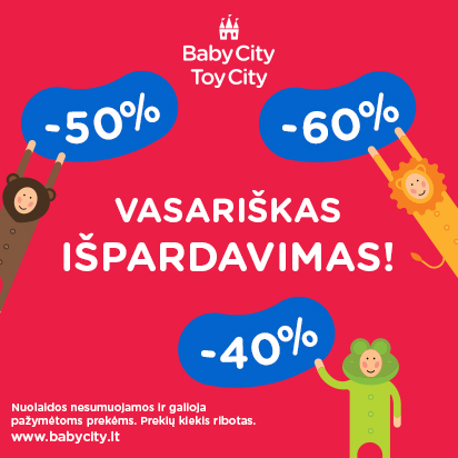 VASAROS IŠPARDAVIMAS!