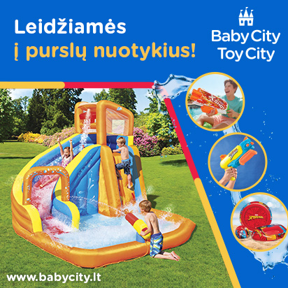 Leidžiamės į purslų nuotykius!