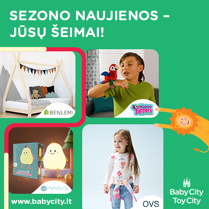 Sezono naujienos tėvams ir vaikams!