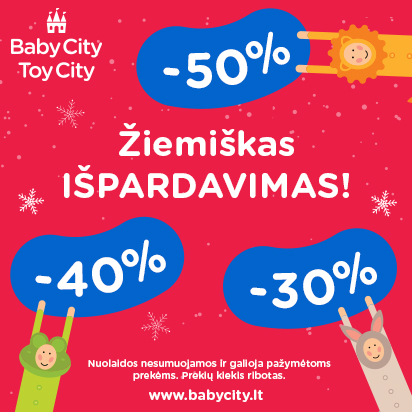 Žiemiškas išpardavimas drabužiams ir avalynei!