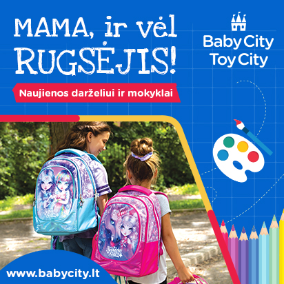 Mama, ir vėl rugsėjis! Naujienos darželiui ir mokyklai