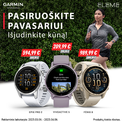 PASIRUOŠKITE PAVASARIUI, Išjudinkite kūną!