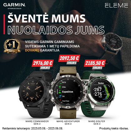 ŠVENTĖ MUMS, NUOLAIDOS JUMS!