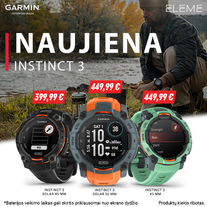 NAUJIENA! Instinct 3