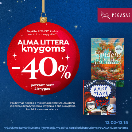 Ypatingas pasiūlymas PEGASO knygyne!