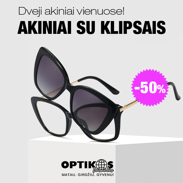 Dveji akiniai viename!