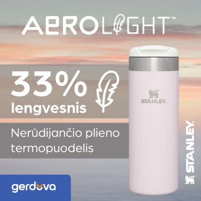 NAUJIENA Gerduvoje! Stanley Aerolight!