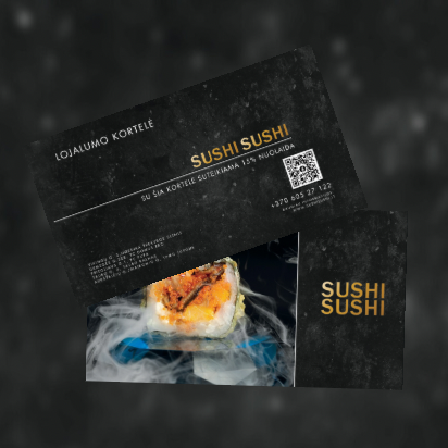 Lojalumo programa “SUSHI SUSHI” klientams!
