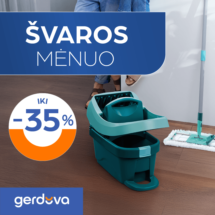 ŠVAROS MĖNUO iki -35%