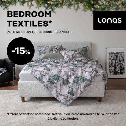 Miegamojo tekstilei* -15%