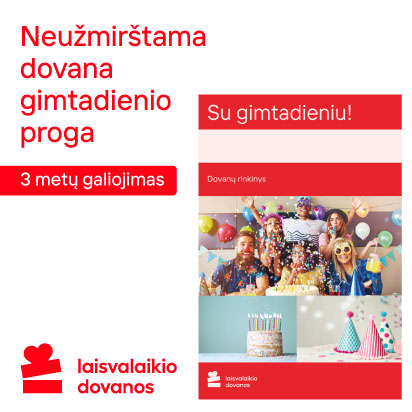Ieškote gimtadienio dovanos?