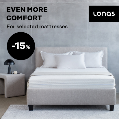 Atrinktiems čiužiniams -15%