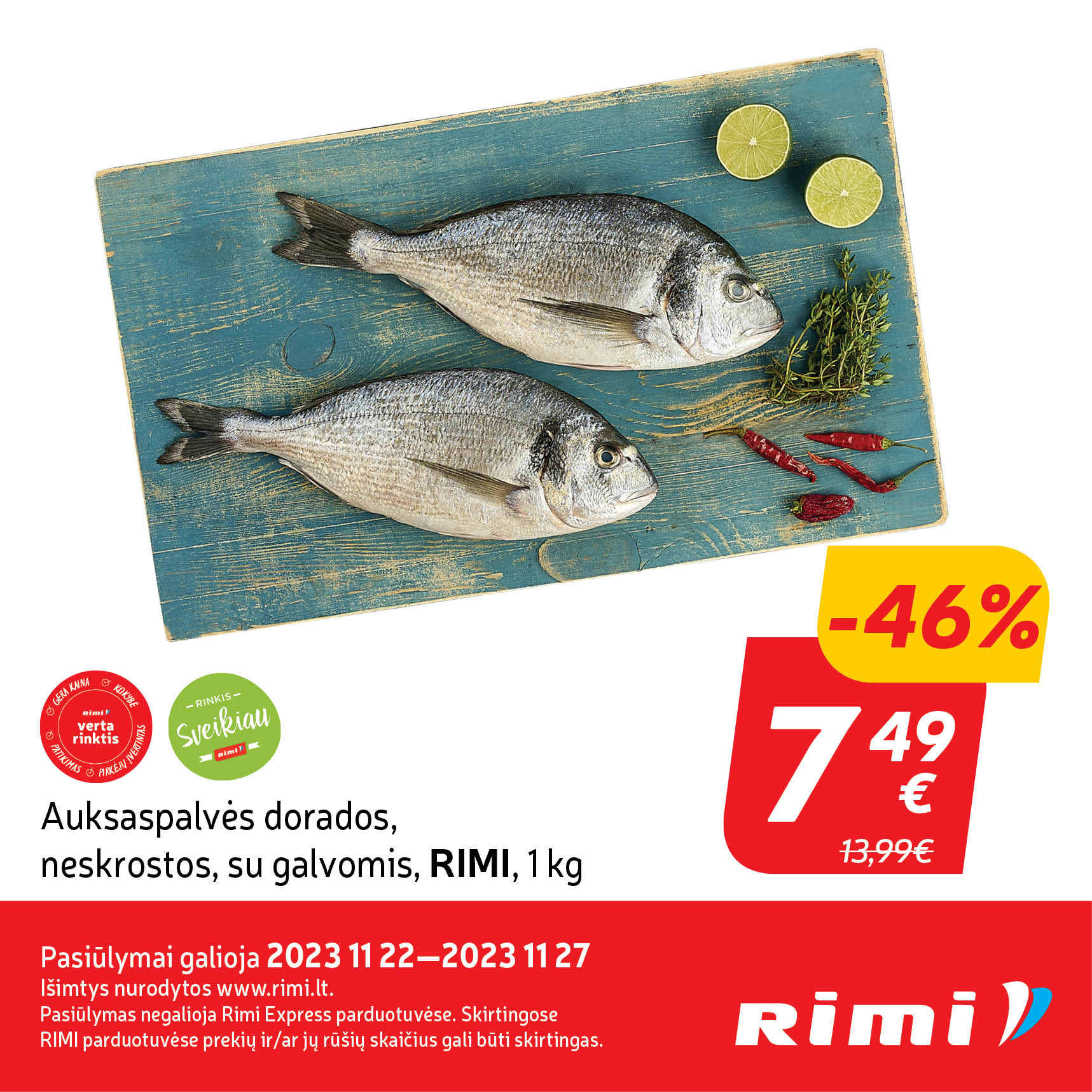RIMI | SAVAITĖS PASIŪLYMAI