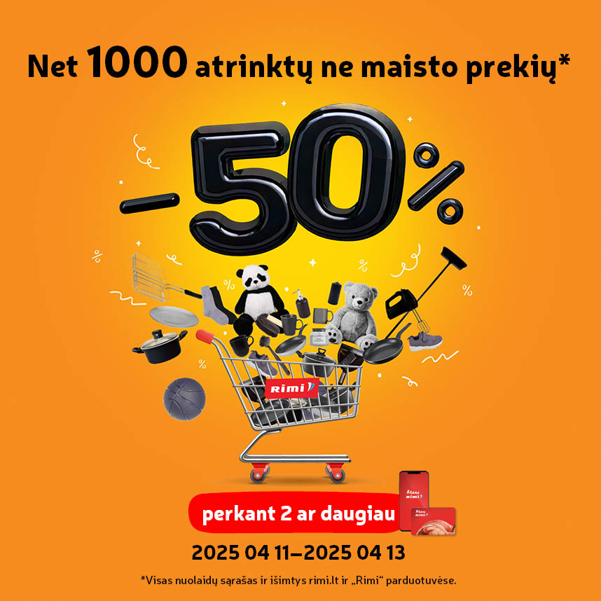 RIMI | IŠPARDAVIMO SAVAITGALIS