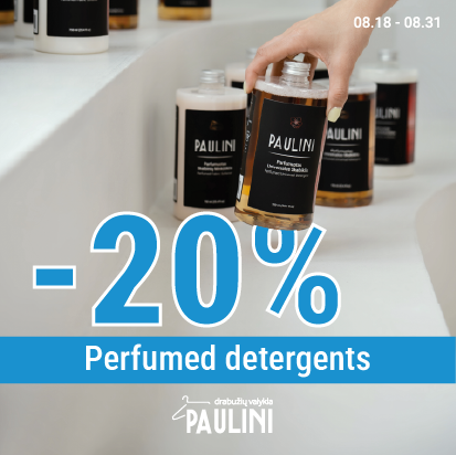 ‘- 20 % PAULINI Premium skalbikliams