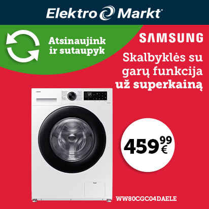 Atsinaujink ir sutaupyk!